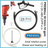 Помпа за дизел, к-т с пистолет, 12V, 38L/min, Pressol, PREMAхх, 23711