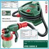 Система за пулверизиране на боя, 1200W, PFS 5000 E, ALLPaint, Bosch