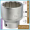 Вложка къса, 25mm, дванадесетограм на 1", от 65-85mm, Force, 589-65/85