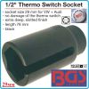 Вложка за дюзи с шлиц 29 mm, ключ специален, Thermo Switch, 1/2", h 78 mm, BGS, 2537.