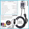 Инфлатор, прецизен уред за помпане на гуми, 10Bar, 230V, 10m, Wolfe, WJS701B.