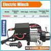 Лебедка електрическа 12V, 2720kg, 6000Lbs, Maxwell, TRH96000