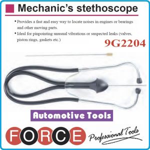 Стетоскоп за механици, слушалки сервизни, автодиагностични, 325mm, Force, 9G2204