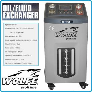 ATF - машина за смяна на масла от автоматични скоростни кутии, 25L, Wolfe, W-505