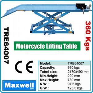 Подемник, за мотоциклети, крик, платформа, 300Kg, 780mm, Maxwell, 64007.