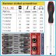 Отвертки ударни к-т, 10 броя, SL5.5-14 и PH1-4, ISO8764 DIN2380, CroMo, с PVC дръжка, Force, 2108.