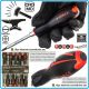 Отвертки ударни к-т, 10 броя, SL5.5-14 и PH1-4, ISO8764 DIN2380, CroMo, с PVC дръжка, Force, 2108.