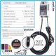 Инфлатор, прецизен уред за помпане на гуми, 10Bar, 230V, 10m, Wolfe, WJS701B.